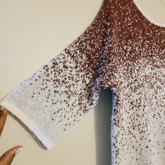 Silence and Noise | Women's Speckled Gradient Sweater Dress (Size Medium) - Picture 7 of 13